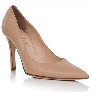 Kahmune Becky Pump Pale Heels 70mm Italian Leather Nude NEW 9 US